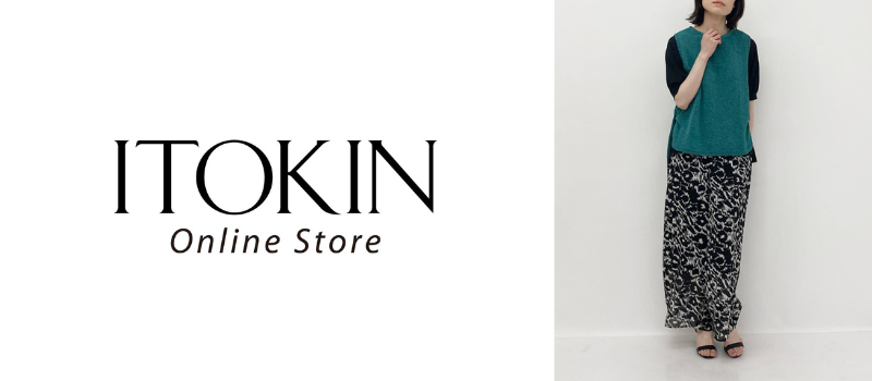 ITOKIN STORE　ロゴ＋コーデ